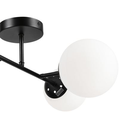 Brilagi - Prisadený luster MALONY 4xE14/20W/230V čierny