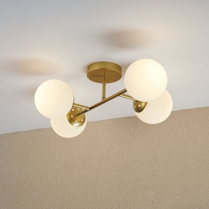 Brilagi - Prisadený luster MALONY 4xE14/20W/230V zlatý