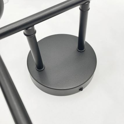 Brilagi - Prisadený luster MALONY 6xE14/20W/230V čierny