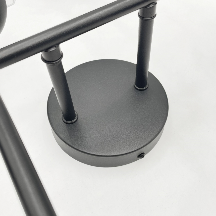 Brilagi - Prisadený luster MALONY 6xE14/20W/230V čierny