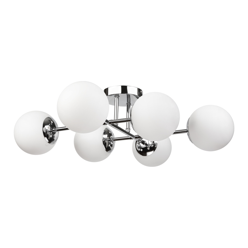 Brilagi - Prisadený luster MALONY 6xE14/20W/230V lesklý chróm