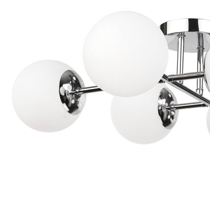 Brilagi - Prisadený luster MALONY 6xE14/20W/230V lesklý chróm