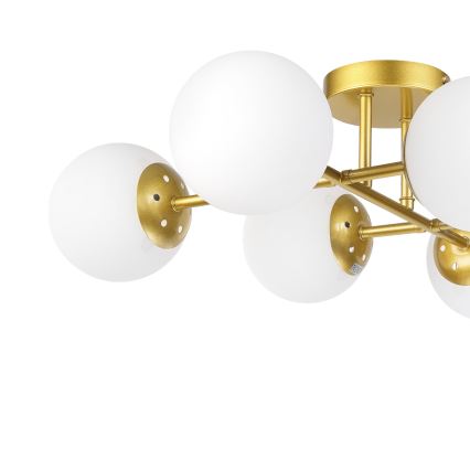 Brilagi - Prisadený luster MALONY 6xE14/20W/230V zlatý