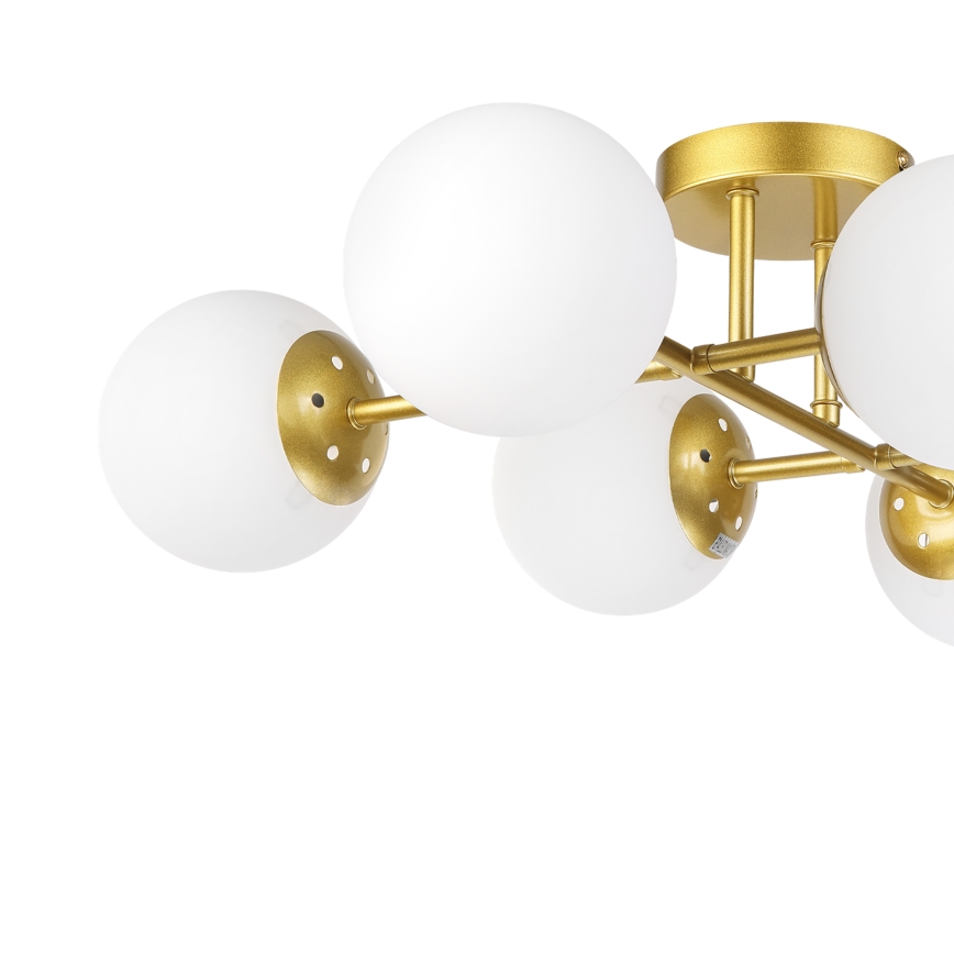 Brilagi - Prisadený luster MALONY 6xE14/20W/230V zlatý