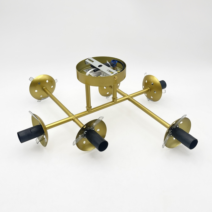 Brilagi - Prisadený luster MALONY 6xE14/20W/230V zlatý