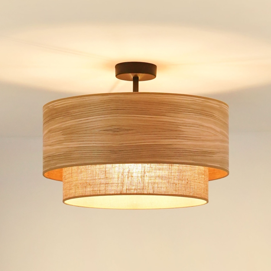 Brilagi - Prisadený luster MONTANA BOHO 1xE27/15W/230V pr. 45 cm hnedá