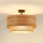 Brilagi - Prisadený luster MONTANA BOHO 1xE27/15W/230V pr. 45 cm hnedá