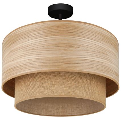Brilagi - Prisadený luster MONTANA BOHO 1xE27/15W/230V pr. 45 cm hnedá