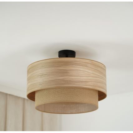 Brilagi - Prisadený luster MONTANA BOHO 1xE27/15W/230V pr. 45 cm hnedá