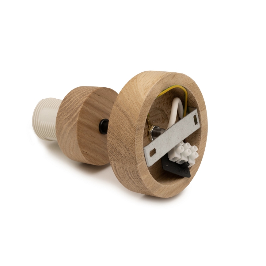 Brilagi - Prisadený luster PARTY 1xE27/60W/230V dub