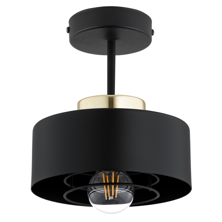 Brilagi - Prísadený luster SPRING 1xE27/60W/230V čierna/zlatá