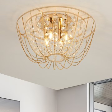 Brilagi - Prisadený luster VASTERAS 4xE14/40W/230V pr. 45 cm