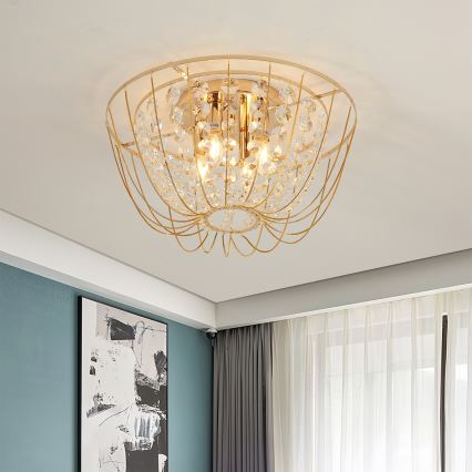 Brilagi - Prisadený luster VASTERAS 4xE14/40W/230V pr. 45 cm