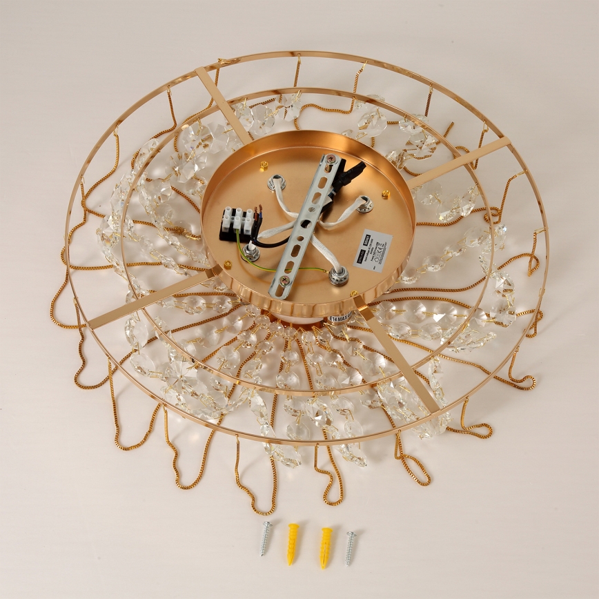 Brilagi - Prisadený luster VASTERAS 4xE14/40W/230V pr. 45 cm