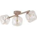 Brilagi - Prisadený luster VULCANO 3xG9/8W/230V béžová/dymová béžová