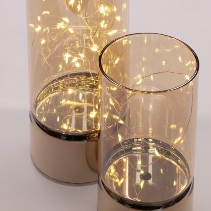 Brilagi - SADA 2x LED vianočných dekorácií LED/3xAA + 2xAA