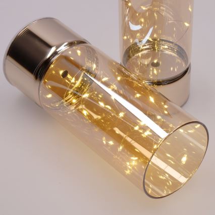 Brilagi - SADA 2x LED vianočných dekorácií LED/3xAA + 2xAA