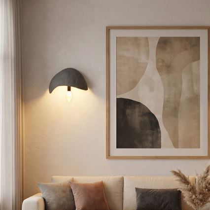 Brilagi - SADA 2x Nástenné svietidlo WABI SABI 1xE14/40W/230V sivá
