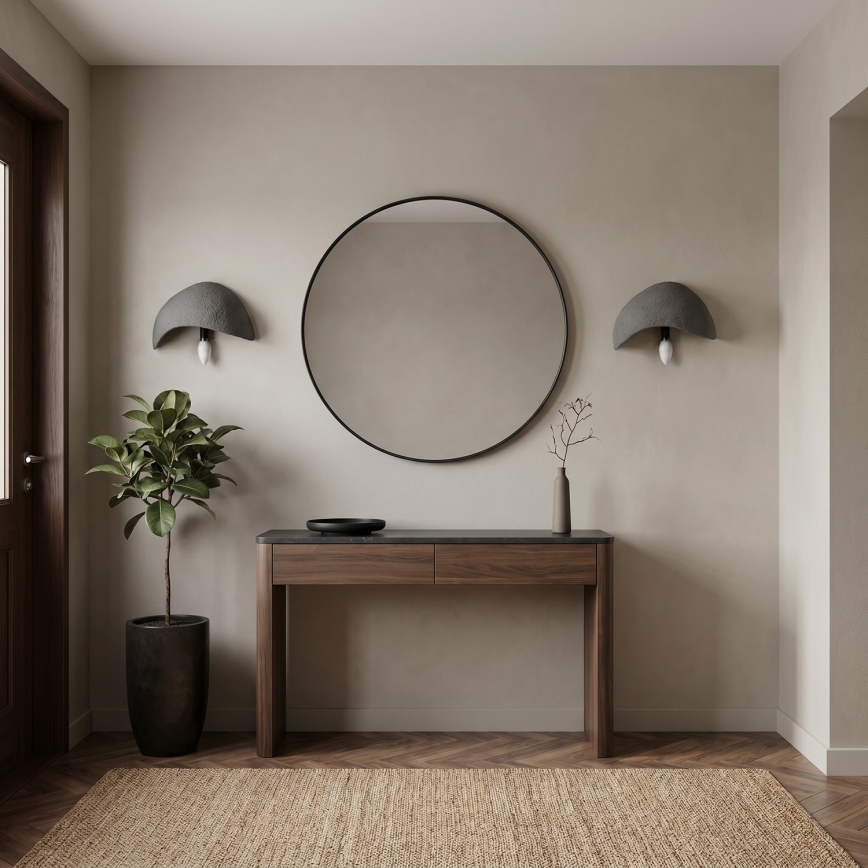 Brilagi - SADA 2x Nástenné svietidlo WABI SABI 1xE14/40W/230V sivá