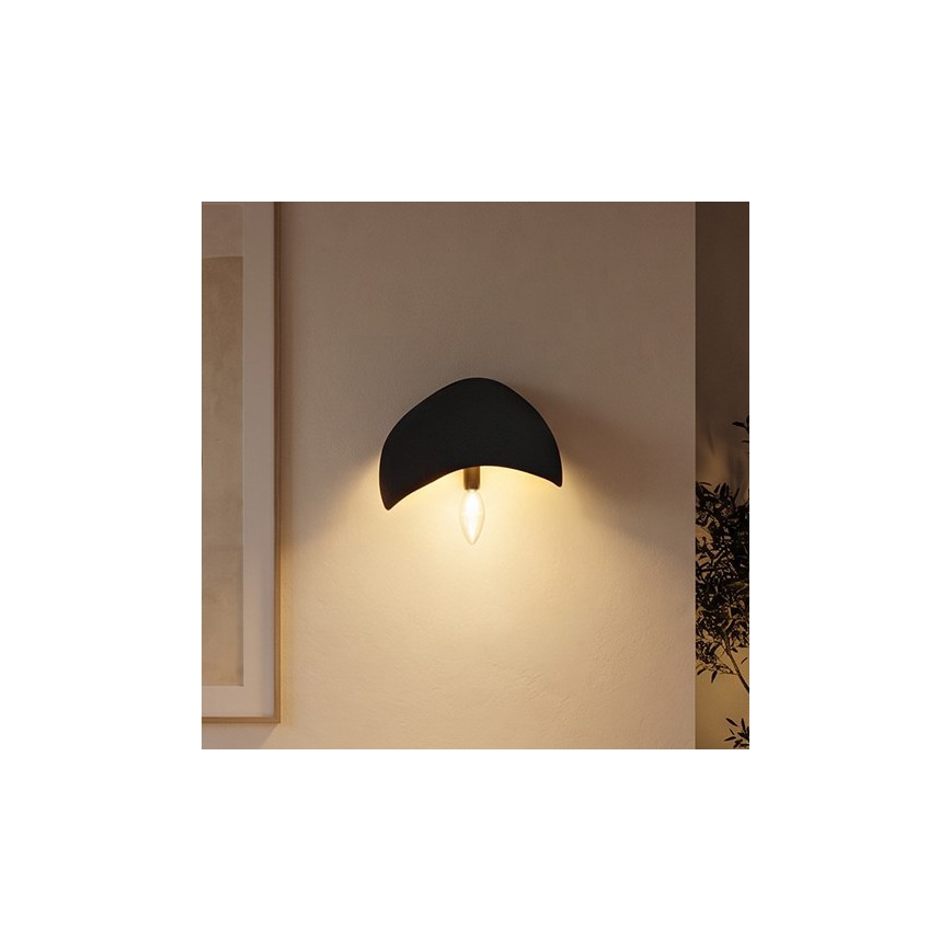 Brilagi - SADA 2x nástenných svietidiel WABI SABI 1xE14/40W/230V čierna
