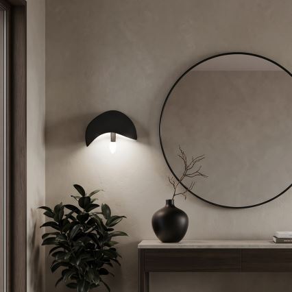 Brilagi - SADA 2x nástenných svietidiel WABI SABI 1xE14/40W/230V čierna