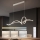 Brilagi - SIGNATURE LED stmievateľný luster na lanku LED/55W/230V 3000-6000K 120x23 cm biela + diaľkové ovládanie