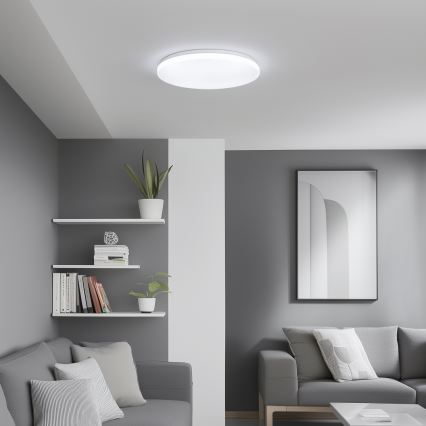 Brilagi - LED stmievateľné stropné svietidlo SMART LED/24W/230V pr. 38 cm 3000-6000K Wi-Fi Tuya Beacon + diaľkové ovládanie