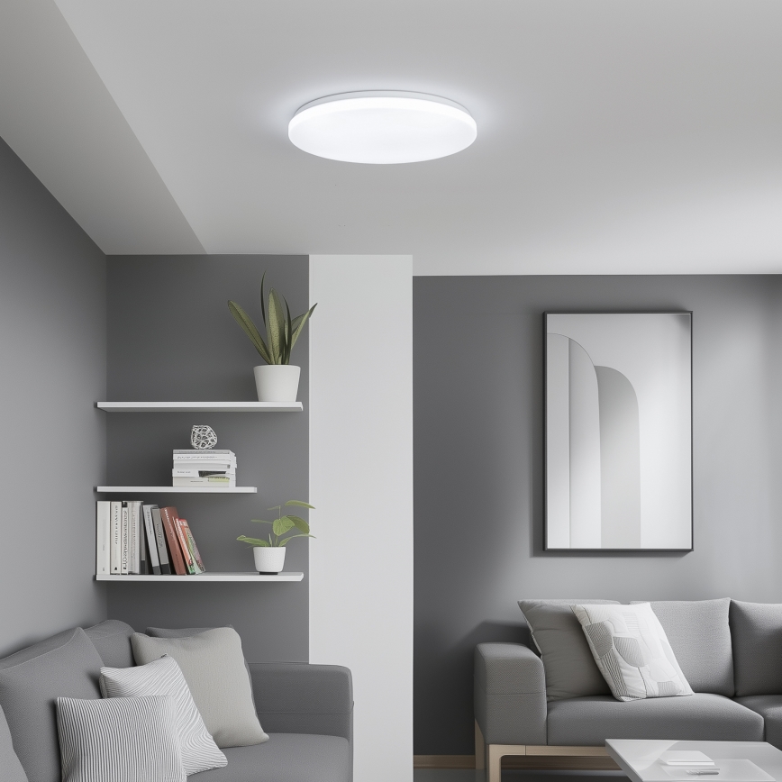 Brilagi - LED stmievateľné stropné svietidlo SMART LED/24W/230V pr. 38 cm 3000-6000K Wi-Fi Tuya Beacon + diaľkové ovládanie