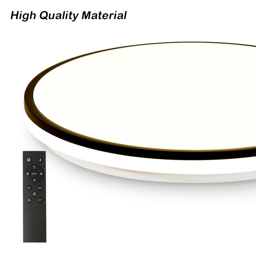 Brilagi - LED stmievateľné stropné svietidlo SMART LED/36W/230V pr. 48 cm 3000-6000K Wi-Fi Tuya Beacon + diaľkové ovládanie