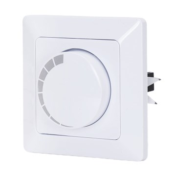 BRILAGI - Stmievač otočný s rámčekom 110W/230V biely
