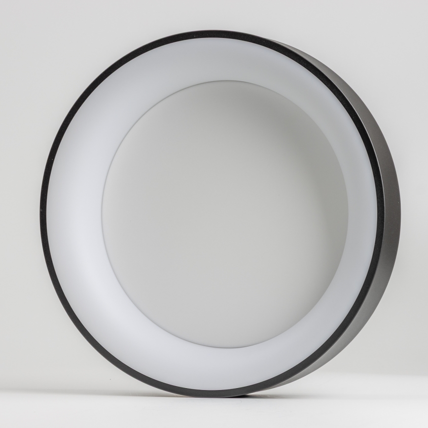 Brilagi - LED stmievateľné stropné svietidlo FALCON LED/40W/230V 3000-6500K Ø 45 cm čierne + diaľkové ovládanie