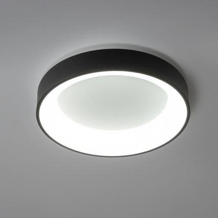 Brilagi - LED stmievateľné stropné svietidlo FALCON LED/40W/230V 3000-6500K Ø 45 cm čierne + diaľkové ovládanie