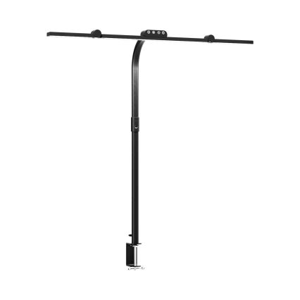 Brilagi - LED stmievateľná dotyková stolová lampa so svorkou VARIO LED/24W/230V 3000-6500K CRI 92 čierna