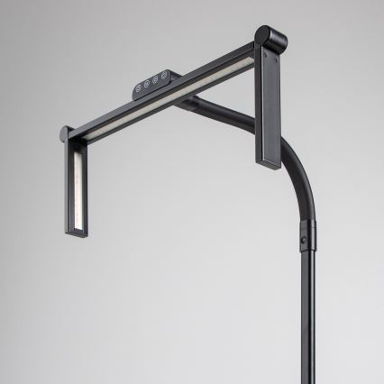 BRILAGI - LED stmievateľná dotyková stolová lampa so svorkou VARIO LED/24W/230V 3000-6500K CRI 92 čierna