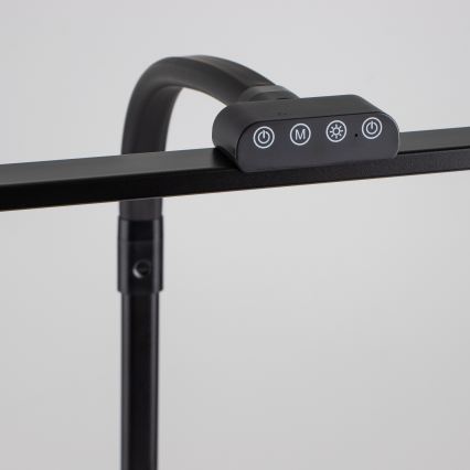 BRILAGI - LED stmievateľná dotyková stolová lampa so svorkou VARIO LED/24W/230V 3000-6500K CRI 92 čierna