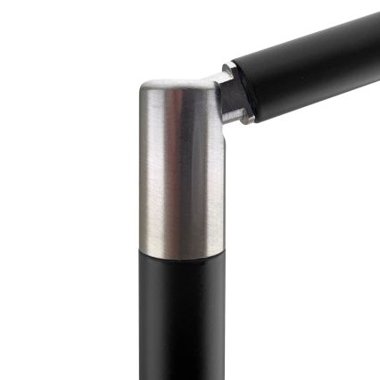 Brilagi - LED Stmievateľná dotyková stolná lampa s USB portami VARIO LED/7W/230V 3000-6500K CRI 96 čierna