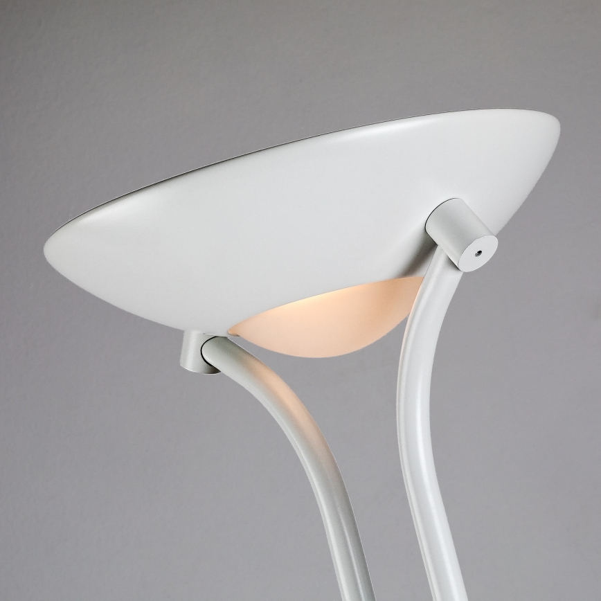 Brilagi - Stmievateľná stojacia lampa SCARLETT 1xR7s/230W/230V + 1xG9/40W biela