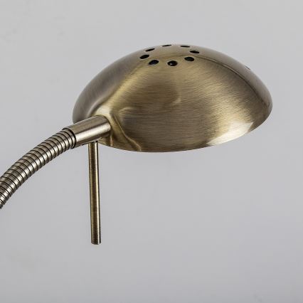 Brilagi - Stmievateľná stojacia lampa SCARLETT 1xR7s/230W/230V + 1xG9/40W bronzová