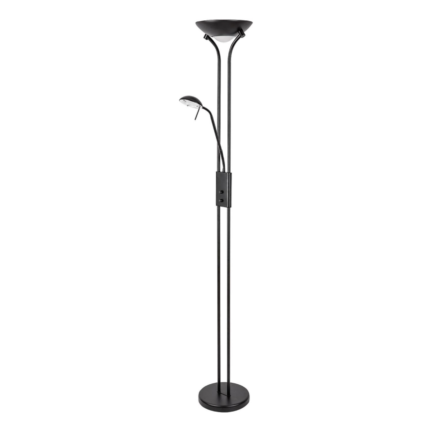 Brilagi - Stmievateľná stojacia lampa SCARLETT 1xR7s/230W/230V + 1xG9/40W čierna