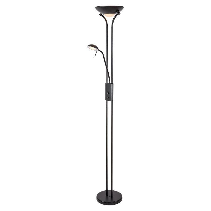 Brilagi - Stmievateľná stojacia lampa SCARLETT 1xR7s/230W/230V + 1xG9/40W čierna