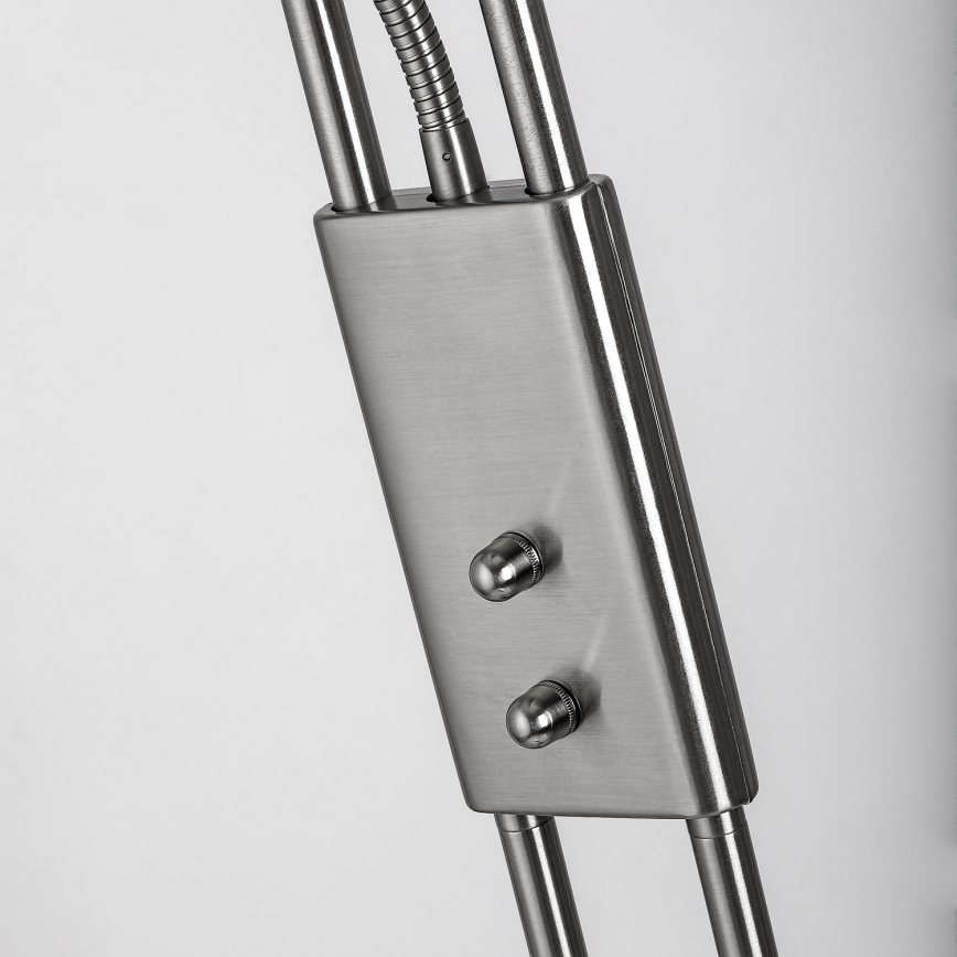 Brilagi - Stmievateľná stojacia lampa SCARLETT 1xR7s/230W/230V + 1xG9/40W matný chróm