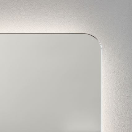 Brilagi - LED Kúpeľňové vyhrievané zrkadlo DIANA LED/17W/230V 60x60 cm IP44 CRI 90 stmievateľné + CCT