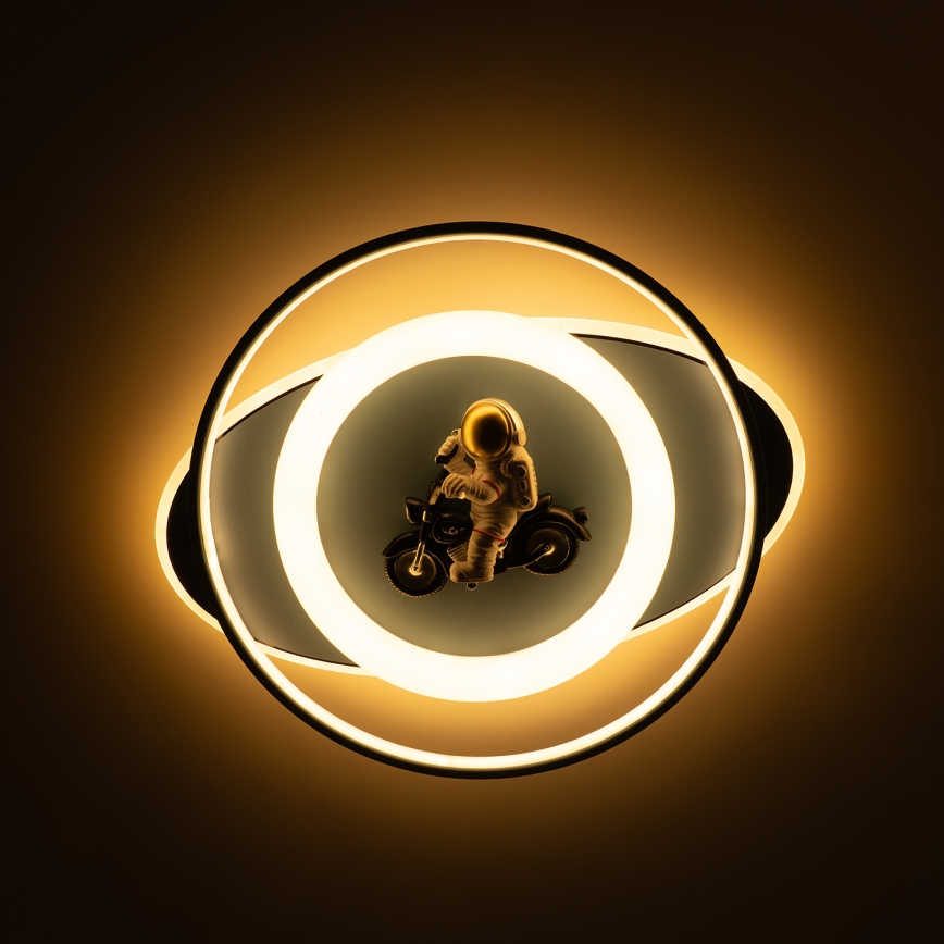 Brilagi - LED Stmievateľné detské stropné svietidlo ASTRO LED/68W/230V 3000-6000K + diaľkové ovládanie