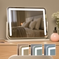 BRILAGI - Stmievateľné LED make-up zrkadlo CALIFORNIA LED/22W/230V 3000/4000/6500K 58x43 cm biele