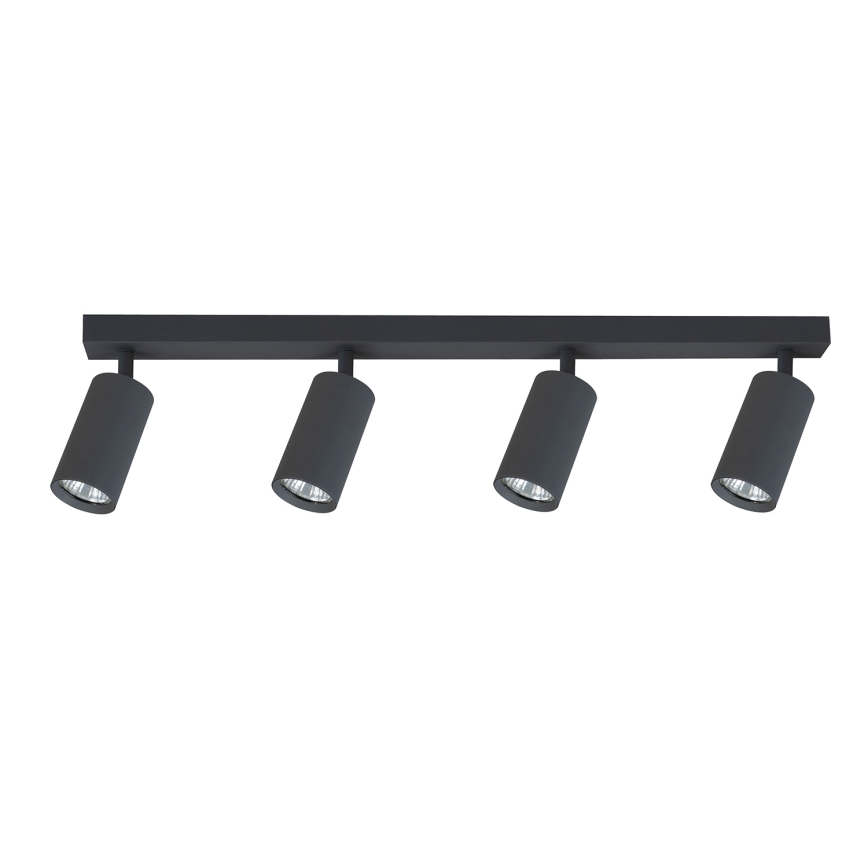 Brilagi - LED RGBW stlmiteľné bodové svietidlo SELE 4xGU10/4,8W/230V 3000K antracit + diaľkové ovládanie