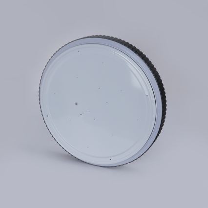 Brilagi - LED stmievateľné stropné svietidlo CORVO LED/72W/230V 3000-6000K čierne pr. 50 cm + diaľkové ovládanie