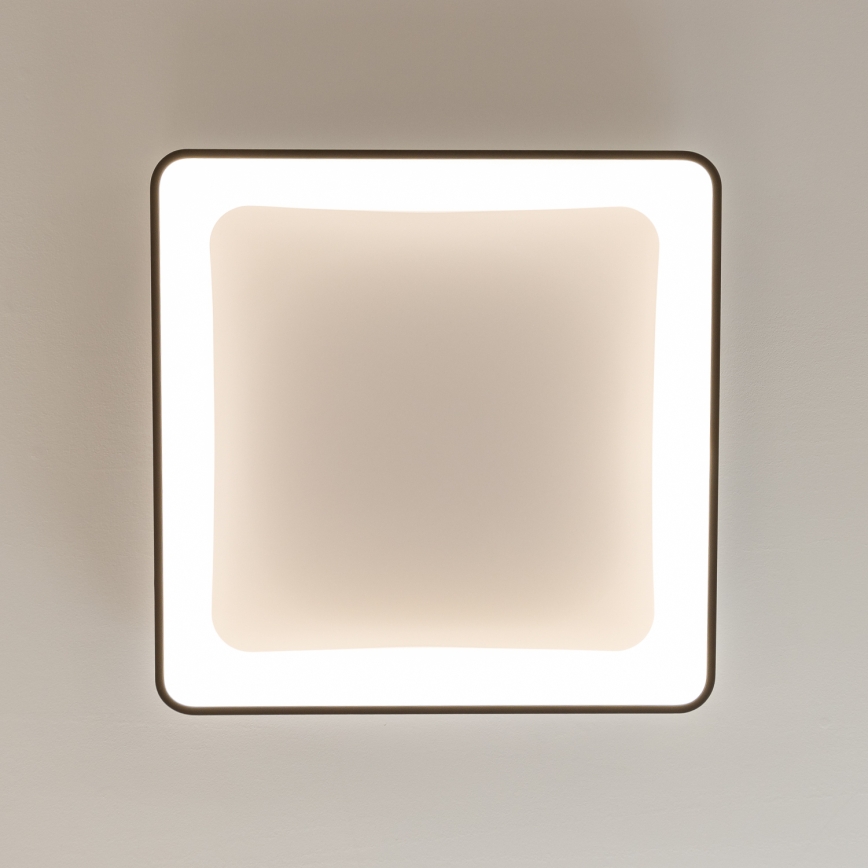 Brilagi - LED stmievateľné stropné svietidlo FALCON II LED/125W/230V 3000-6500K 60x60 cm čierne + diaľkové ovládanie