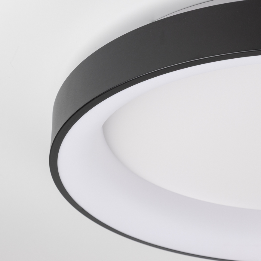 Brilagi - LED stmievateľné stropné svietidlo FALCON II LED/99W/230V 3000-6500K pr. 60 cm čierna + diaľkové ovládanie