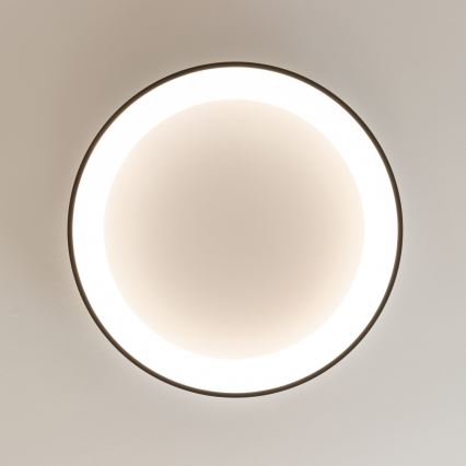 Brilagi - LED stmievateľné stropné svietidlo FALCON II LED/99W/230V 3000-6500K pr. 60 cm čierna + diaľkové ovládanie