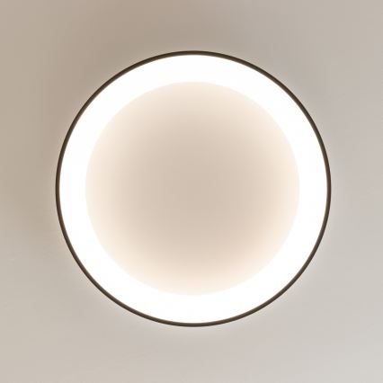 Brilagi - LED stmievateľné stropné svietidlo FALCON II LED/99W/230V 3000-6500K priemer 60 cm čierna + diaľkové ovládanie